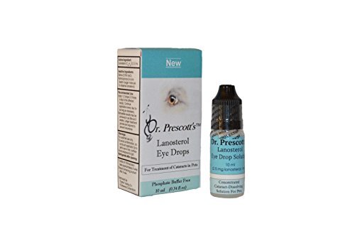 cataract dissolving eye drops for dogs