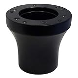 Club Car DS 1984+ Golf Cart Custom Steering Wheel Mounting Adapter Black Satin