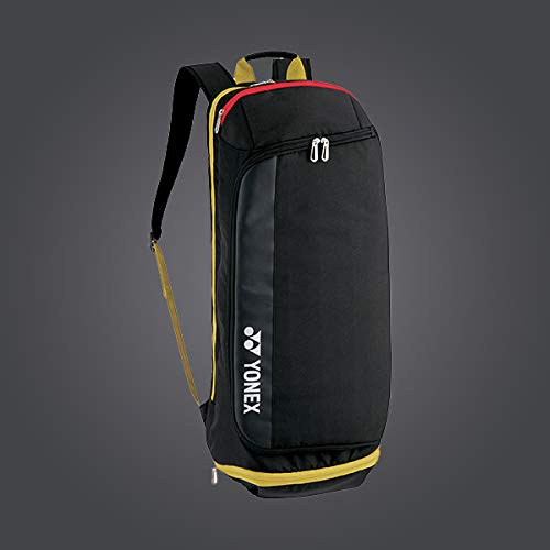 YONEX 82014 (Black/Yellow) Active Racquet Backpack Badminton Tennis Racket Bag