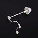 9-12V Shell Shade Miniature Floor Lamp Light for 1:12 Dollhouse Miniature by Generic