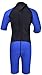 Realon Kids Wetsuit Shorty Full 3mm Premium Neoprene Lycra Swimsuit Toddler Baby Children and Girls Boys Youth Swim Surfing Snorkel Dive Snorkel XSPAN Back Zip Suit (Boy's Shorty Suit 3mm / Blue, XS)