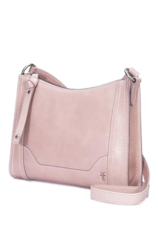 Frye Melissa Zip Crossbody Bag, Stylish Handbag with Adjustable Strap & Pockets, Woodrose