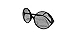 Forum Novelties Big Round Eye Glasses - Black