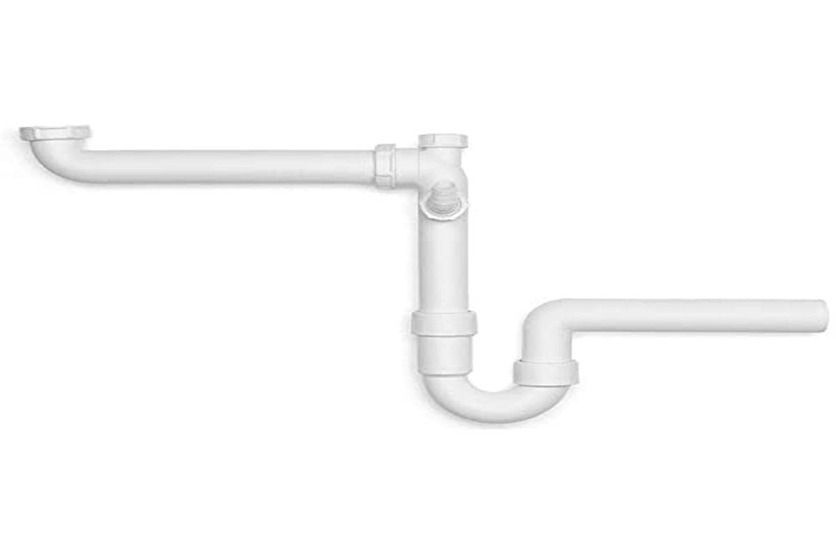 Viega Raumschaffer 104429 Pipe Odour Trap Model 7850 with 1 1/2-Inch Connection and 40 mm Drain