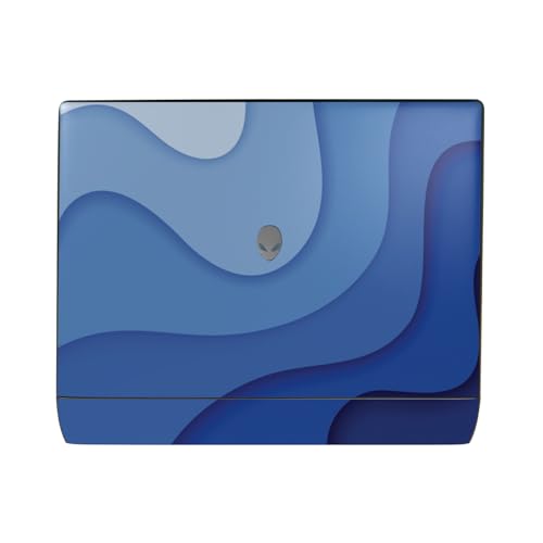 Laptop Skin Compatible with Alienware 16 Area-51 (2025) - Papercraft Blue - Pre…
