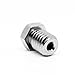 Microswiss Plated Wear Resistant Nozzle for Monoprice Mini/MP Select Mini/ProFab Mini/Malyan M200 .4mm