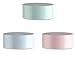 VNDEFUL 3 Pcs 5ML Plastic Empty Powder Case Make-up Loose Powder Puff Box Container With Sifter and Lids,3 Color (Pink,Blue and Green)