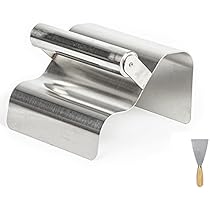 Garden Border Forming Tool Landscape Curbing Trowel - Stainless Steel Concrete Tool For Edging & Finishing Curb Trowel