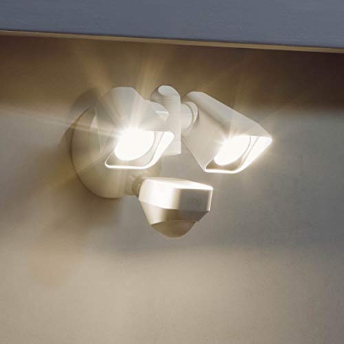 Ring Smart Lighting – Floodlight, Wired, Outdoor Motion-Sensor Security Light, White (Bridge required) - Image 3