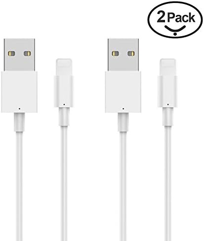 YoFeW 2Pcs 3.3FT Customized Backup Charging Cable for YoFeW Aluminum 4 in 1 Charging Stand for Apple Watch AirPods iPhone iPad