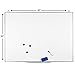 Officeline Ultra-Slim, Lightweight Magnetic Dry Erase Board & Accessories (Includes Magnetic Whiteboard Pen & Pen Tray, 3 x Magnets & Eraser) (36 x 48 Inch)