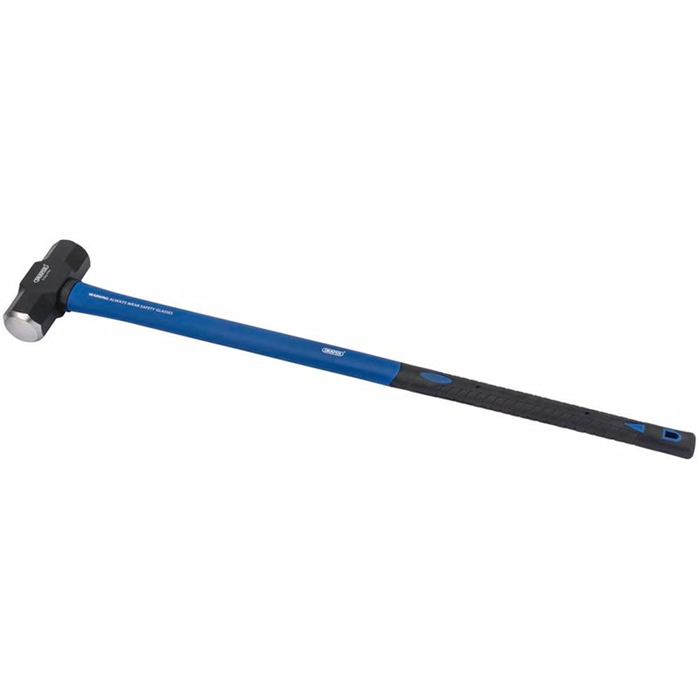 Draper 81433 Fibreglass Shaft Sledge Hammer (3.2kg-7lb) and Black 3.2 kg