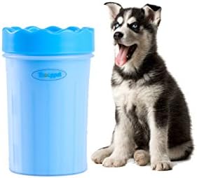 Toooppet Dog Paw Cleaner Dog Plunger Feet Washer Muddy Paw Cleaner Cup for Dogs Puppy…