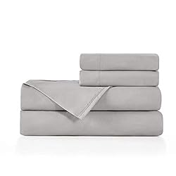Queen Size Sheet Set Breathable Cooling Sheets Easy