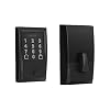 Schlage Encode Smart Wi-Fi Deadbolt with Century Trim in Matte Black