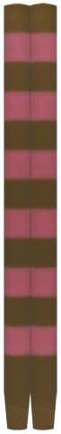 Chocolate-Rouge 6-Band Candle
