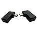 UCEC USB 2.0 Adapter Plug, Mini USB to Mini USB, Left and Right Angle Mini to Mini - Male to Female - Pack of 2