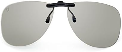 【Good news for glasses users】The lightest Large frame 3D Clip-on Glasses Polarized Eyewear for Movie/Cinema (IMAX)