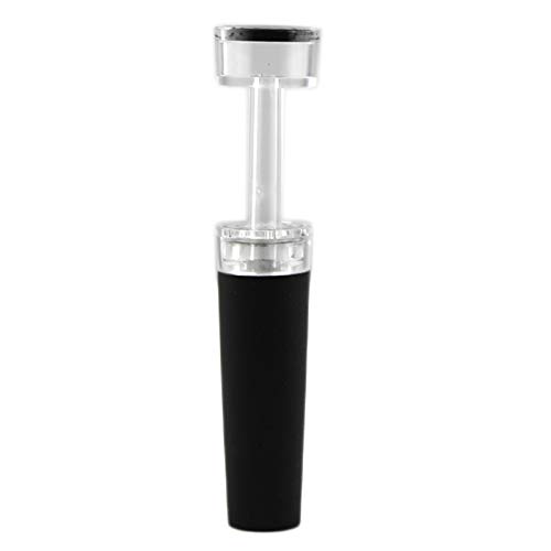 Wine Ziz Wine Pump Vacuum Stoppers With Built-in Vacuum Wine Saver Pump (Set Of 4) | Leak-free Wine Bottle Sealer | Wine Preserver Vacuum Pump | Reusable Air Remover Corks | Food-safe Silicone Caps