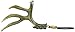 Big Rack Hanging Figurine, Mule Deer Shedz, 4.75