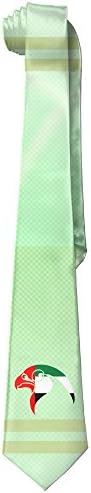ReBorn UAE Peregrine Falcon Mens New Elegant Silk Wide Ties Necktie