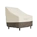 PHI VILLA Patio Lounge Chair/Club Chair Cover, Durable Waterproof Outdoor Furniture Cover, Medium, L31 x D38 x H31 primary