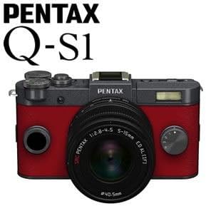 Amazon Pentax ミラーレス一眼デジタルカメラ Q S1 ズームレンズキット ガンメタル カーマインレッド ミラーレス一眼 通販