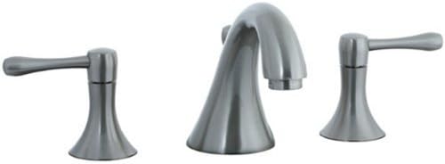 Cifial 244.110.620 Brookhaven 3-Hole Widespread Lavatory Faucet, Satin Nickel by Cifial