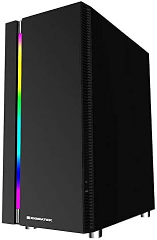 Xigmatek Apollo Mid Tower TG - Carcasa para panel frontal RGB
