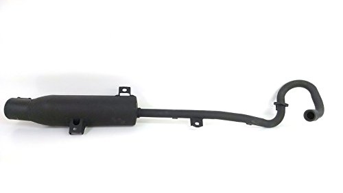 Compatible with Honda 88-91 TRX 300 TRX300 Fourtrax 2x4 4x4 Complete Exhaust Muffler