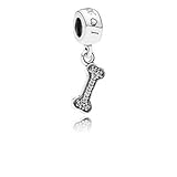 Pandora Love My Dog Sterling Silver Charm No. 791263cz