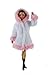 Fashion Winter Fur Coats Clothes + 1 Pair Boots Made Fit for Barbie Doll