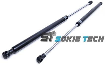 Sokietech Shock Spring Strut Rod Prop Lift Support Gas Hood Damper Kit for 2007~2013 Nissan Qashqai J11
