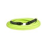Flexzilla Pro Air Hose, 1/4 in. x 25 ft., Heavy Duty, Lightweight, Hybrid, ZillaGreen - HFZP1425YW2