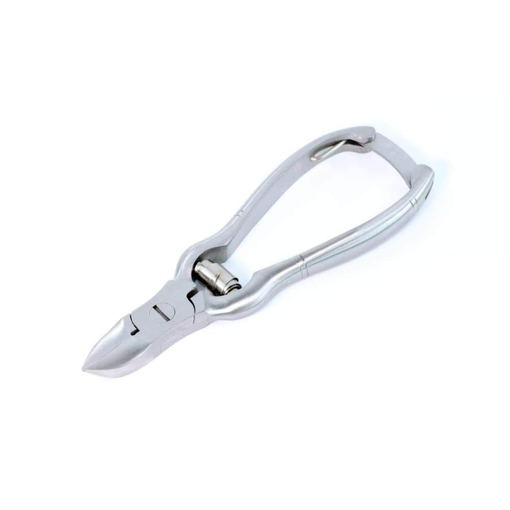 TAFS ® Podiatrists Barrel Spring Nail Clippers Cutters Nippers for Thick toenails Like Angled Nail Clippers - Podiatry Instruments Clippers with Safety Pouch.