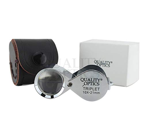Quality Optics USA Folding Jewelers Loupe Style Pocket Magnifier - Thumbnail 5