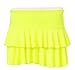 ZJ Clothes Women's Floricient Neon Jersey Mini Skirt