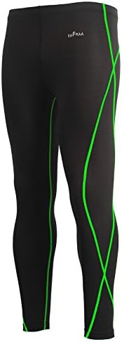 Emfraa Skin Tights Compression Rashguard Leggings Base layer Running Pants mens womens