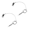 MX-2-pcs-Stainless-Steel-Pin-w-Drop-Cam-Spring-14-x-1-Grip-Lanyard-Prevents-Loss