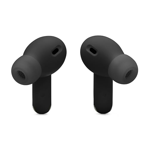JBL Vibe Beam 2 - True Wireless Noise Cancelling Earbuds Pure Bass Sound & Smart Ambient Technology, 4mics for Crisp, Clear Calls, up to 40Hrs of Playback, IP54 Dust & Water Resistant (Black)