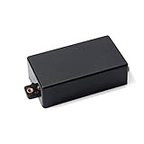 Tinksky Plastic Sealed Humbucker Pickup Cover fit SQ ST Pickup Guitar Parts (Black)