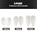 Halloween Vampire Teeth, Koxuky Vampire Teeth Fangs Halloween Party Cosplay Props Horror False Teeth Props Party Favors Cosplay Accessories, Reusable -- 3 Pairs