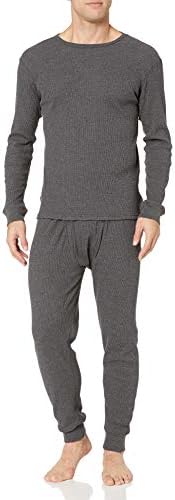 Duofold Men's Mid Weight Wicking Crew Neck Top, Winter White