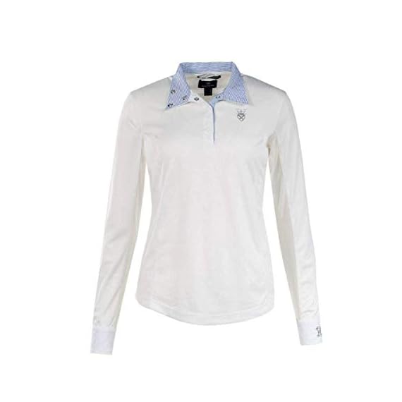 Horze-Blaire-Womens-Long-Sleeve-Show-Shirt-White-8