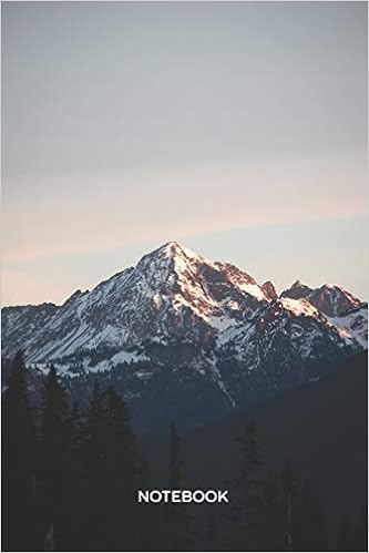 Notebook Mountain Theme Lined 6 X9 Journal Diary Great Notebook For Mountains Lovers Mellal Atif 9781673166484 Amazon Com Books amazon com