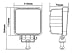 Cutequeen Trading 2PCS 10v-30v DC 4800 lumens 48w 4.5