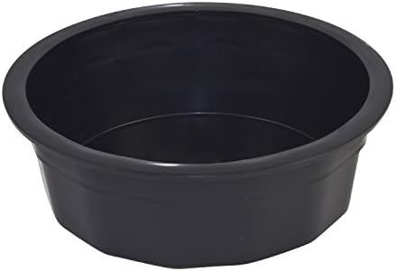 World Pet Heavyweight Crock Pet Bowl, Large, Black