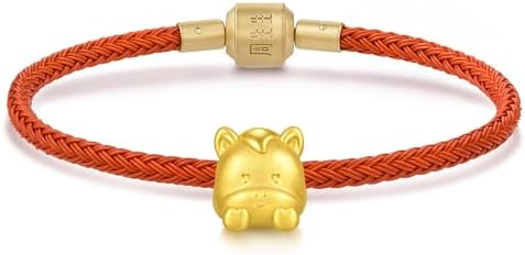 Amazon.com: CHOW SANG SANG 999 24K Gold Charme Money Bag Charm