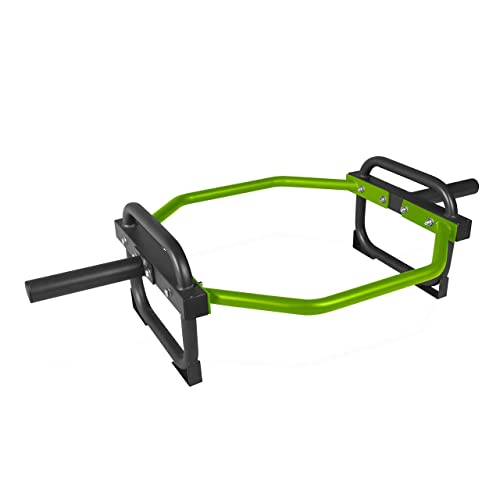 CAPHAUS Olympic Hex Bar, Hex Trap Weightlifting Bar, 2Inch Shrug Bar