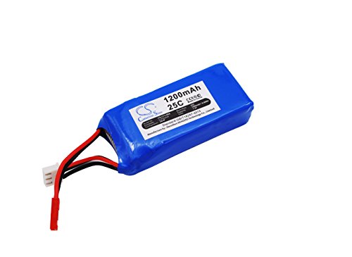 Cameron Sino 1200mAh Battery Compatible With Wltoys V666, V353  V262, V912 V915, A949, A959, A969, A979, K929 - Main Image